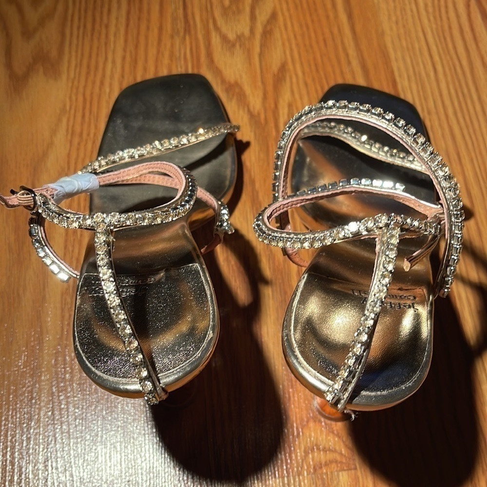 Jeffery Campbell Embellished High Heel Sandals. NEW - Picture 4 of 6